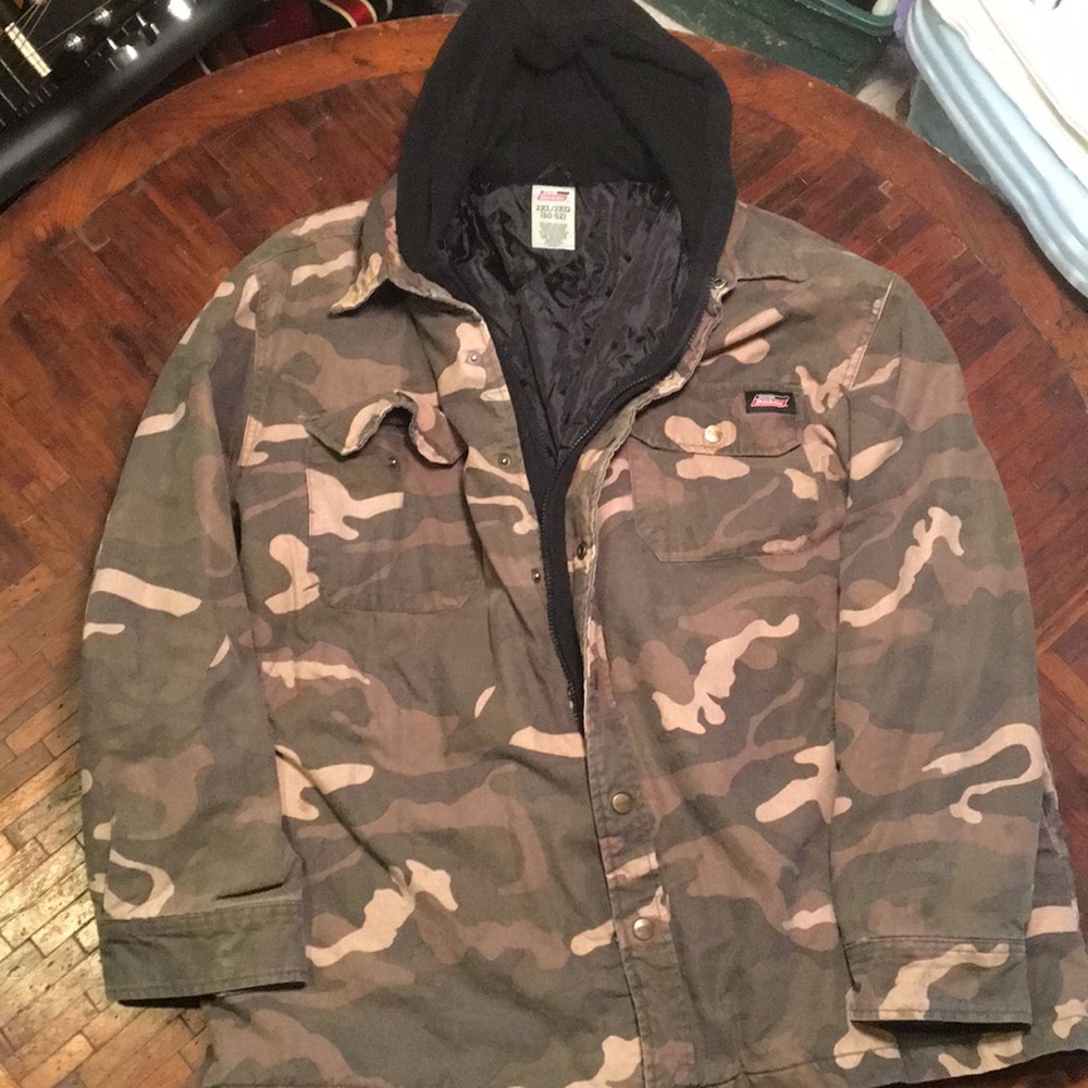 Dickies Camo Hoddy Jacket